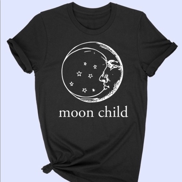 Tops - Moon child tshirt brand new multiple sizes
